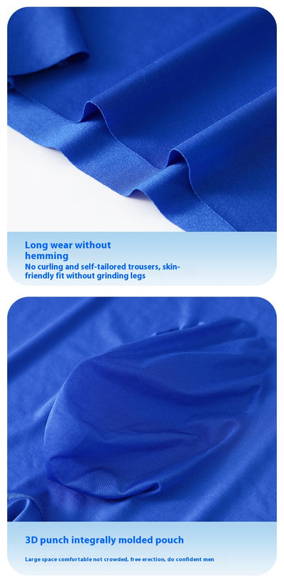 Bóxers de Seda Helada para Hombre - Cintura Media Color Sólido Verano - Image 16