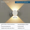 Warm Light 3000K Symmetrical Frosted White Fan