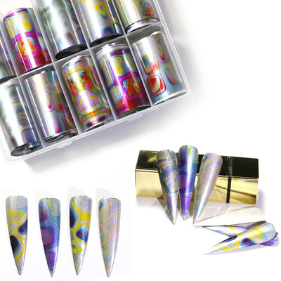 Stickers de Diseño Creativo para Uñas con Estrellas - Image 4