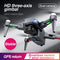 Dron PTZ de Tres Ejes Autonivelante con Diseño Plegable