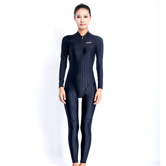 Traje de Baño Shark Skin con Cierre y Protección Solar - Image 3