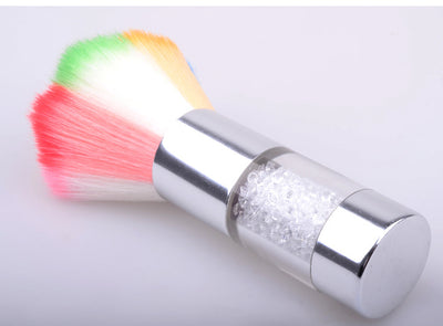 Cepillo de Uñas con Mango Metálico Tipo Pétalo - Image 9