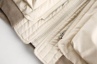 Abrigo Acolchado Reversible Unisex - Estilo Moderno Dos Texturas - Image 9