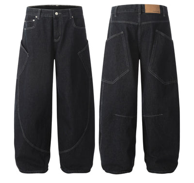 Jeans Retro Americano con Bolsillos Grandes - Image 4
