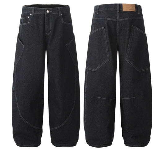 Jeans Retro Americano con Bolsillos Grandes - Image 4