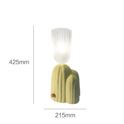 Lámpara de Mesa Flor de Cactus Diseño Creativo Viral - Image 2