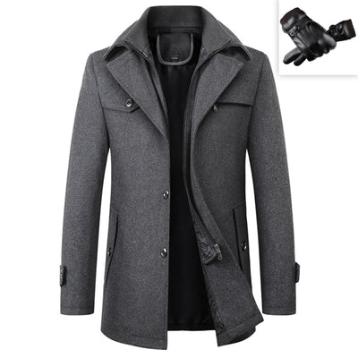 Abrigo de Lana para Hombre Elegante y Cálido - Image 6