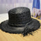 Sombrero de Paja Calado para Mujer - Gorro Playero Transpirable