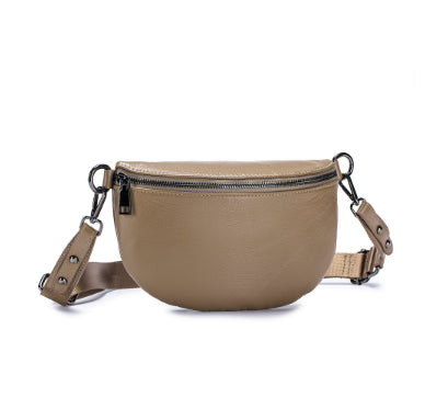 Bolso Mensajero de Cuero Genuino para Mujer - Diseño Minimalista Premium - Image 14