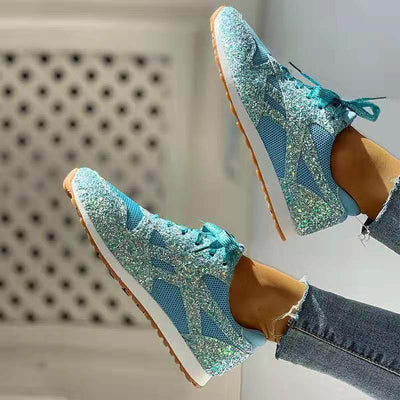 Zapatos de Mujer con Lentejuelas Brillantes - Image 12