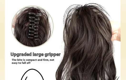 Peluca Larga Mujer Cabello Liso sin Encaje con Agarre Seguro - Image 10
