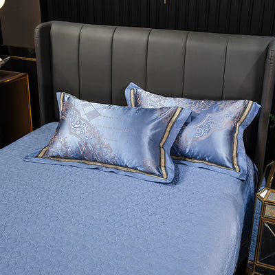 Funda de Almohada Jacquard de Algodón Satinado - Par de Dos - Image 7