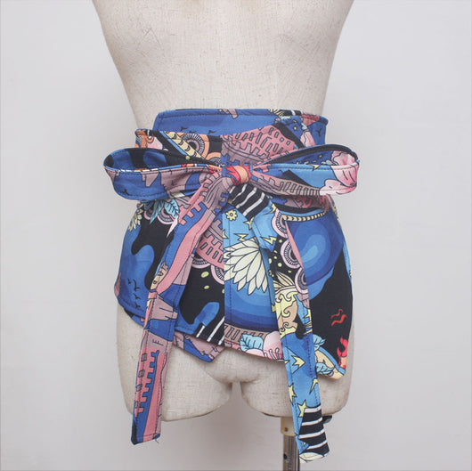 Traje Estampado Abstracto Coordinado para Mujer