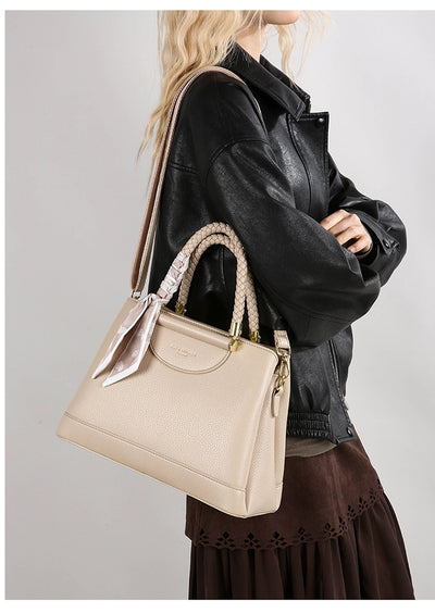 Bolso Tote Crossbody de Lujo Retro con Gran Capacidad para Mujer - Image 28