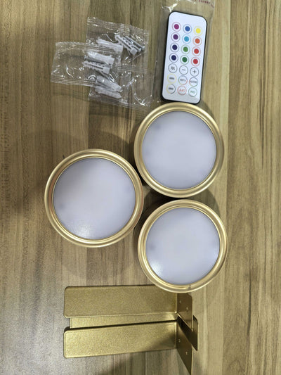 Luz LED Decorativa Dorada con Batería - Image 7