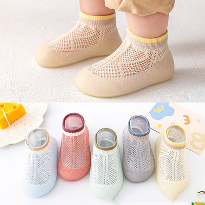 Zapatos Infantiles de Algodón Peinado con Suela Antideslizante - Transpirables y Suaves