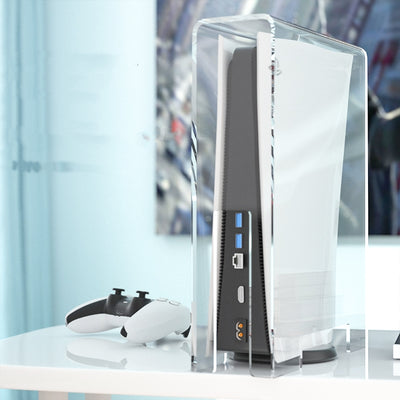 Estuche Protector de Acrílico con Asa para PS4 Slim - Refrigeración y Almacenamiento - Image 4