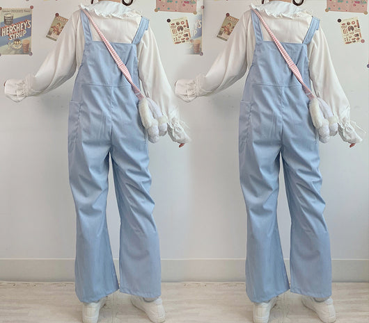 Overol de Pana para Niñas Otoño Invierno - Estilo Japonés Adorable - Image 10