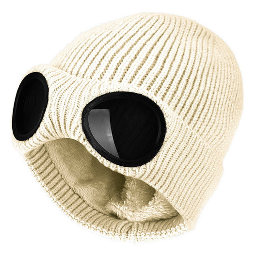 Gorro Tejido Abrigado con Gafas Protectoras - Protección Térmica Unisex Otoño Invierno - Image 13