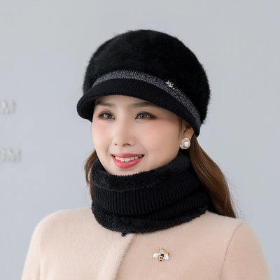 Gorro de Conejo Tejido para Otoño e Invierno - Image 6