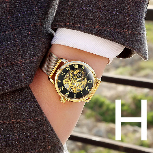 Reloj Automático Mecánico para Hombre Sumergible con Diseño Esqueletado - Image 14