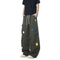 Pantalones de Trabajo Retro Multi-bolsillos Corte Recto Unisex