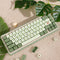 Teclado Mecánico 124 Teclas Matcha - Keycaps PBT Sublimados