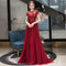 Vestido de Noche Elegante Línea A para Mujer