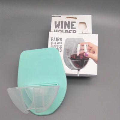 Soporte de Pared para Copas de Vino y Latas - Dormitorio y Baño