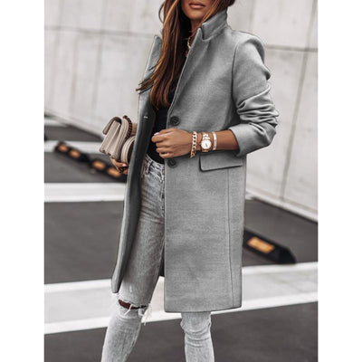 Abrigo de Lana con Botones - Elegancia Atemporal para Hombre - Image 5