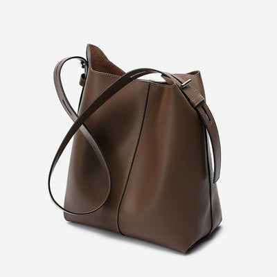 Bolso Bandolera de Cuero Genuino con Gran Capacidad - Image 8