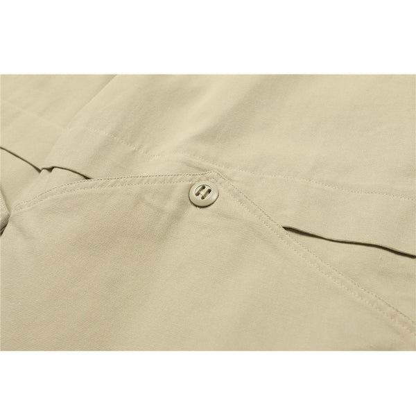 Pantalones Anchos de Lona para Hombre - Estilo Europeo Casual