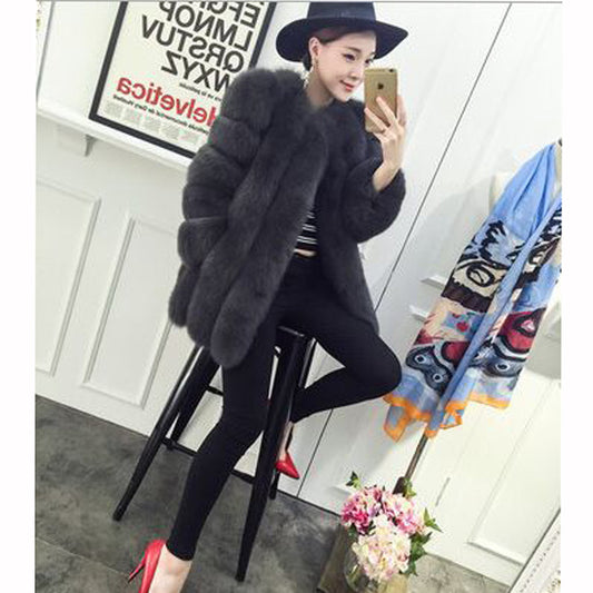 Abrigo de Piel Sintética Rusa para Mujer - Conjunto Completo Invierno - Image 2