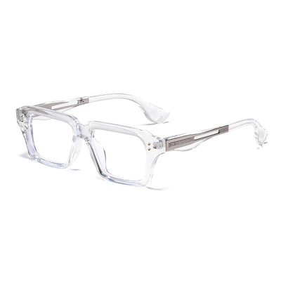 Gafas de Marco Cuadrado Beige Estilo Europeo - Reloj de Tendencia Chic - Image 18