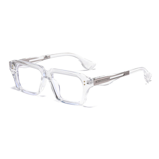 Gafas de Marco Cuadrado Beige Estilo Europeo - Reloj de Tendencia Chic - Image 18