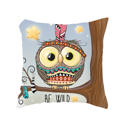 Funda de Cojín Decorativa de Búho - Image 47