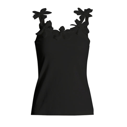 Blusa Elegante para Mujer con Diseño de Flores 3D y Detalles de Costura - Image 6
