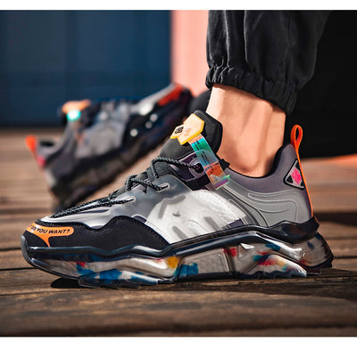 Zapatos Deportivos Casuales con Diseño Combinado - Estilo Dad Shoes - Image 14
