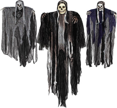Juego de 3 Fantasmas Colgantes para Decoración de Halloween - Image 5