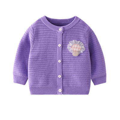 Cardigan Infantil Suave y Elegante para Niñas - Image 2