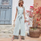Pantalones de Cintura Alta Ancha Estilo Europeo y Americano