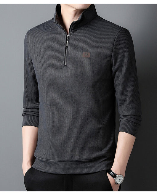 Sudadera Deportiva con Cuello Alto y Cierre Medio - Image 8