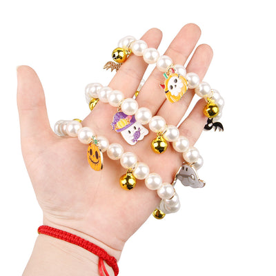 Collares de Perlas para Mascotas con Campana - Adorno Halloween para Gatos y Perros - Image 7