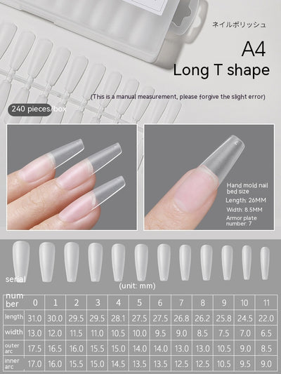 Uñas Trapezoidales Largas sin Lijado - Diseño Profesional - Image 9