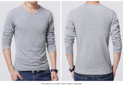 Camisa Base de Color Sólido para Hombre Joven - Image 10