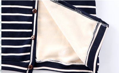 Cardigan Infantil Acolchado con Capucha y Forro de Velvet - Image 15