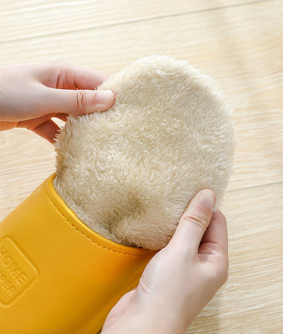 Zapatillas de Abrigo para Pareja con Suela Gruesa y Algodón Lana - Image 9
