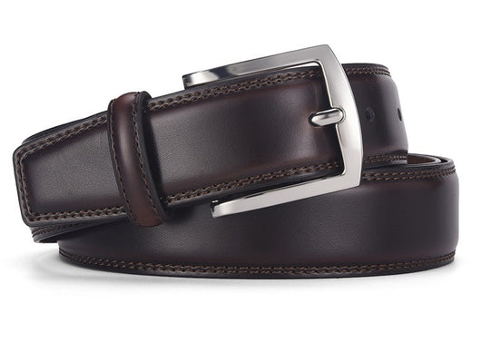 Cinturón de Cuero para Hombre con Hebilla de Pasador - Image 32