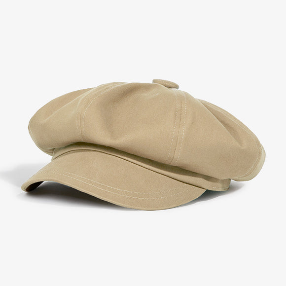 Gorra Octagonal Vintage Estilo Británico - Boina Pintor Retro