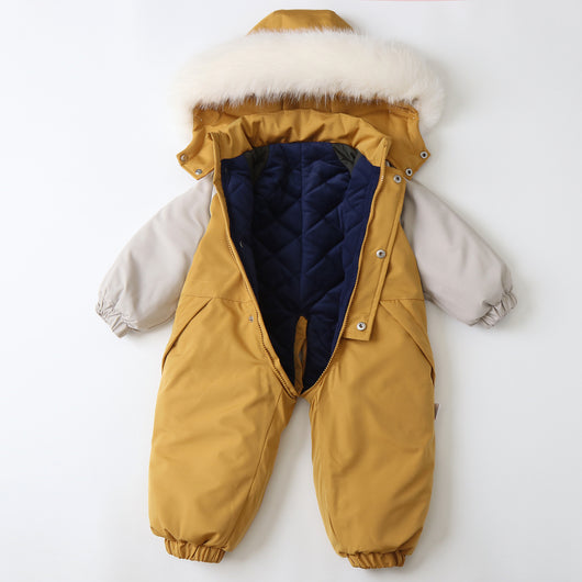 Traje de Esquí Infantil con Combinación de Colores - Mono Térmico - Image 32